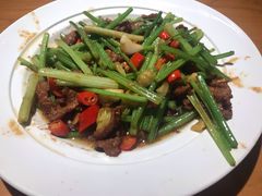 小炒黄牛肉-湘与香缘·湖南菜(王府井北京市百货大楼店)