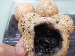 小麻球（3个豆沙，3个黑洋沙）-白玉兰食品(甜云店)