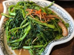 马拉盏炒通菜-大头虾越式风味餐厅(光明广场店)