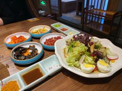 -明洞阿姨·韩式酱蟹烤肉·创意料理(三元桥店)