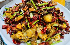 Spicy Stir-fried Monkfish Dried