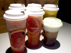 满杯百香果-喜茶(上海正大广场店)