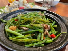 豆角炒肉丝-陆壹捌餐厅(五大道店)