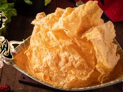 油炸豆腐皮-京韵胡同·酱香羊蝎子火锅涮肉(长寿路店)