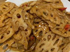 酱爆藕片-老丁鸭脚餐厅