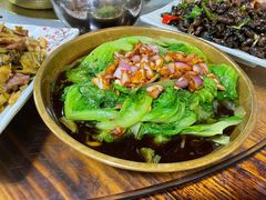 红葱头淋生菜-桃姐农庄老字号(从化温泉店)