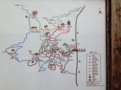 导游图-北京西山国家森林公园