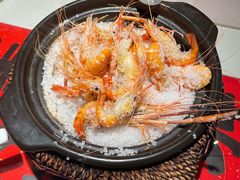 盐焗大头虾-恭喜上堓砂锅焗·海鲜大排档(闵行龙湖店)