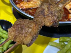 -老红桥炸灌肠牛肚锅烧烤(定福庄店)