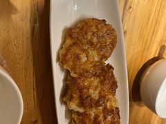 山药中芹煎虾饼-颐和•海鲜砂锅粥•啫啫煲(奥林匹克广场店)