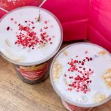 这两杯☕️是写了春天的名字吧！！