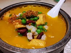 石锅金瓜手工豆腐-铁道茶苑.色稷餐厅(莲花南路店)