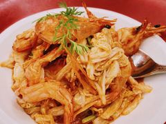 大虾炒白菜-山东宾馆·齐鲁苑餐厅
