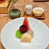 在茶馆中炫个仪式感🈵️满的素食美味～