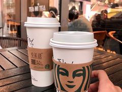 燕麦抹茶拿铁-星巴克(广州江南新地店)