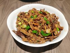 三层肉炒建瓯笋芽-四道菜·福建菜馆(新街口金鹰店)