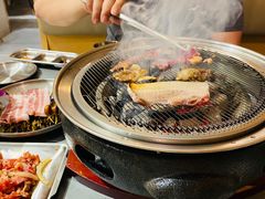 -围炉肉舍•炭烤活鳗•丹东海鲜烤肉(步行街店)