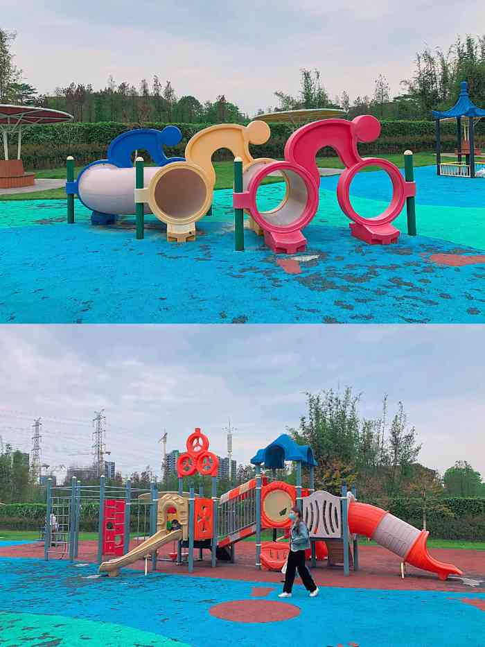 南沙儿童公园"周末带娃来南沙儿童公园玩,阳光,沙滩,草.