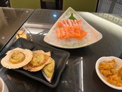 三文鱼刺身寿司拼盘-科尔海悦酒店樱之河日本料理(清河东路店)