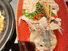鲜花椒葱油鲈鱼-客语客家菜(东山口店)