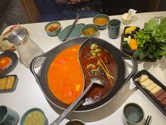蕃茄鸳鸯锅-新辣道鱼火锅(上地华联店)