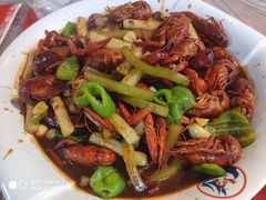 招牌十三香小龙虾（大虾）-阿木龙虾·烧烤涮肉羊蝎子(栖山路店)