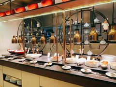 自助取餐区-舟山希尔顿酒店·開自助餐厅