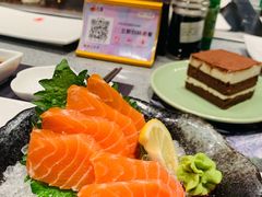 三文鱼刺身-大渔铁板烧(大悦城店)