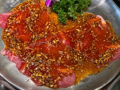 -明洞阿姨·韩式酱蟹烤肉·创意料理(三元桥店)