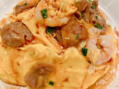 滑蛋蝦仁牛肉飯-旺记冰室(九龙中心大厦店)