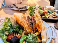 牛排芝士蘑菇北海道三明治-玲婧胡同·生日蛋糕·餐厅(嘉里城店)