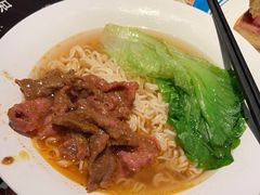 沙茶牛肉公仔面-敏华冰厅(天河城店)