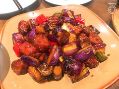 杭椒茄子爆牛肉粒-新旺茶餐厅(嘉里城店)