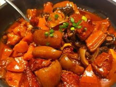 葱烧山药粉-小天厨民间菜馆(深圳街店)
