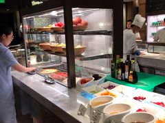 自助取餐区-盐城万豪酒店-盐城厨房西餐厅