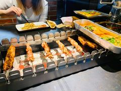 自助取餐区-很久以前羊肉串(中山公园店)