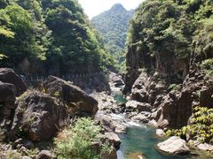 景点-楠溪江石桅岩