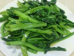 炒油麦菜-尕有炕锅烤羊肉