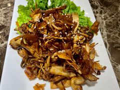 烧汁茶树菇-老洋房花园饭店(绍兴路店)