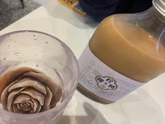 冠军玫瑰冰奶茶-柠檬树茶餐厅(海雅缤纷城店)