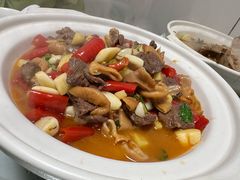 泡椒肥肠牛肉-军子大排档(迎春花园店)