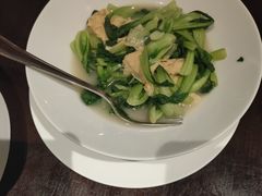上汤腐皮鸡毛菜-上海金陵紫金山大酒店·汇海餐厅