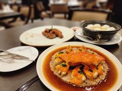 和乐蟹蒸手剁肉饼-广州文华东方酒店·江-由辉师傅主理