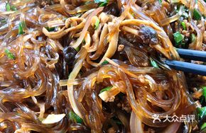 Sauce Pork and Leek Cold Noodles