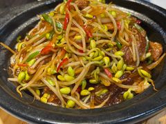砂锅矮豆芽炒粉条-相约·羊村小馆(长沙路店)