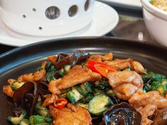 小脆瓜炒雪花猪肉-闽和南(深圳万象城店)