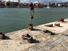 -多瑙河畔鞋履雕塑