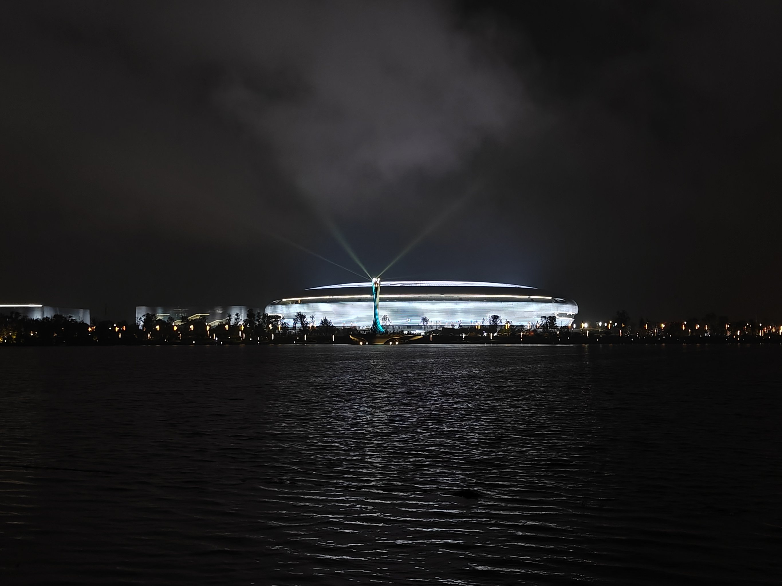 东安湖夜景图片图片