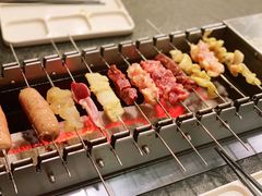 -長壹旋转烤吧 农家鸡火锅