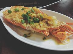 蒜蓉蒸小青龙-大锅强·蒸海鲜青岛菜(吾悦广场店)